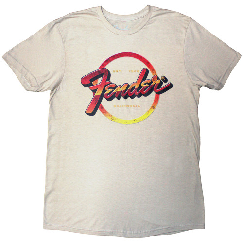 Fender 'Made In The USA' (Natural) T-Shirt