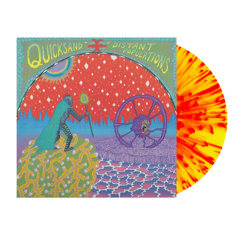 Quicksand 'Distant Populations' LP Yellow & Red Splatter Vinyl
