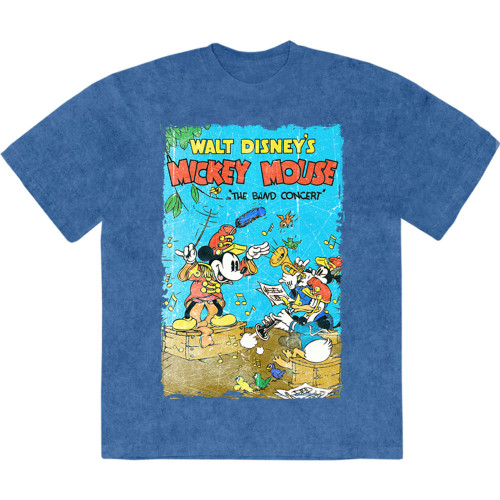 Disney Mickey Mouse 'Mickey The Band Concert' (Stone Wash) Limited Edition T-Shirt