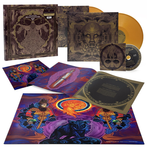 Mastodon 'Crack The Skye' (15th Anniversary Deluxe Edition) 2LP Gold Vinyl + Blu-ray