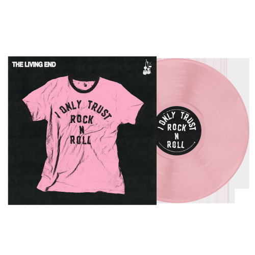 The Living End 'I Only Trust Rock n Roll' LP Baby Pink Opaque Vinyl