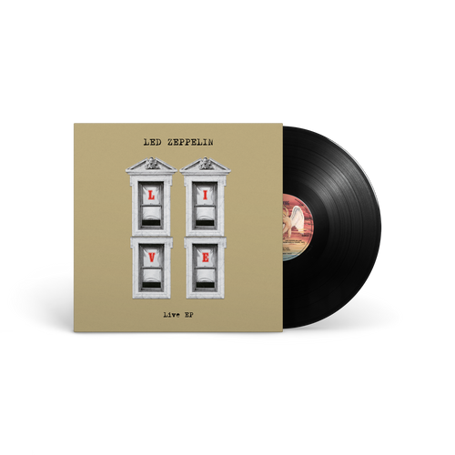 Led Zeppelin 'Live EP' 12" Black Vinyl