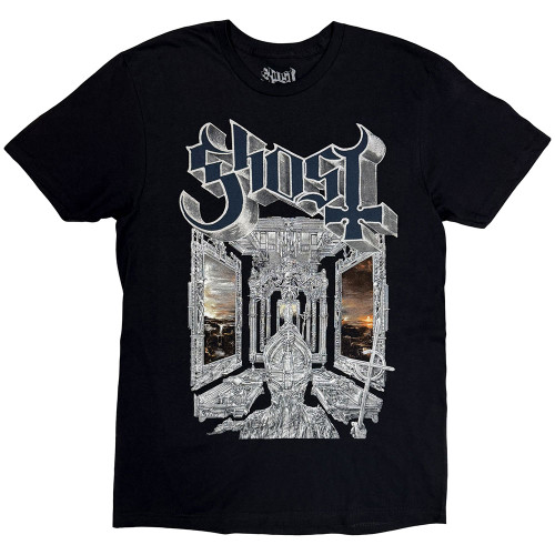 Ghost 'Skeleta Album Cover '25 Tour Dates' (Black) T-Shirt