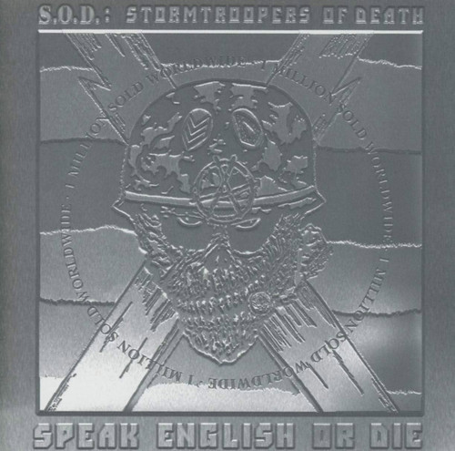 Stormtroopers Of Death 'Speak English or Die' CD Platinum Edition Front
