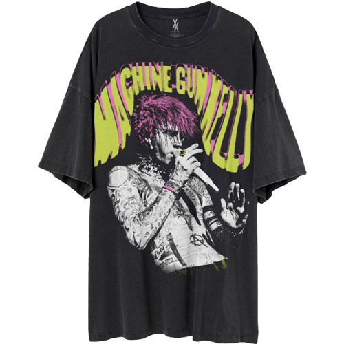 Machine Gun Kelly 'Tickets To My Downfall' (Black) Eco T-Shirt