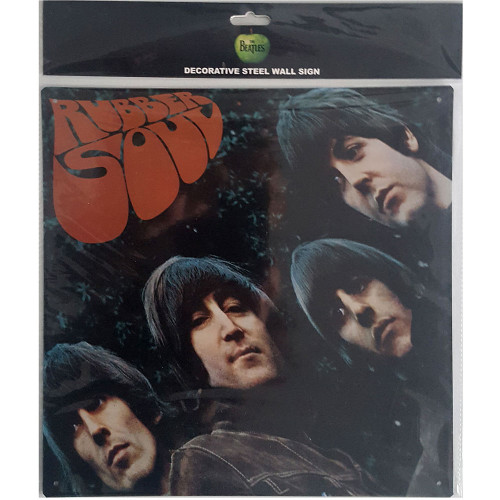 The Beatles 'Rubber Soul Album Cover' Steel Wall Sign