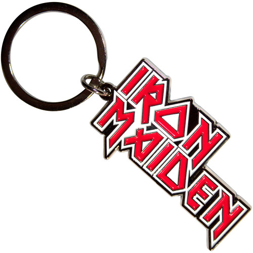 Iron Maiden 'Stacked Logo' Keyring