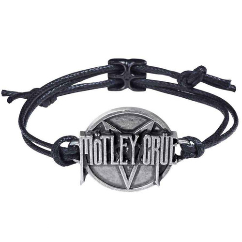 Motley Crue 'Pentagram Logo' Wrist Strap
