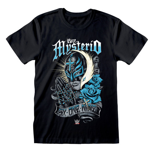 WWE - Rey Mysterio 'Six One Nine' (Black) T-Shirt