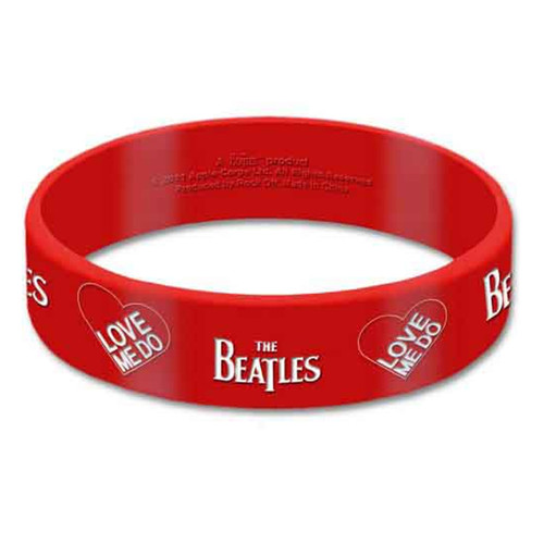 The Beatles 'Love Me Do' Gummy Wristband