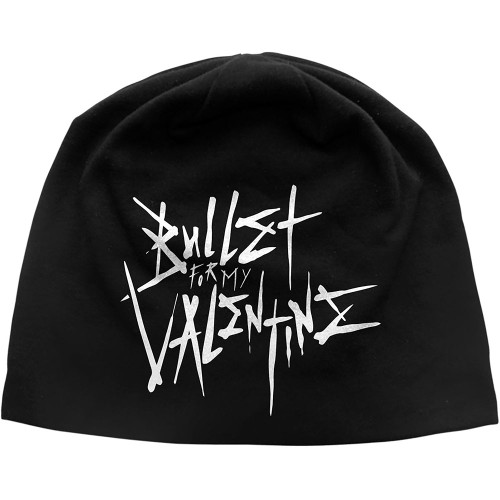Bullet For My Valentine 'Logo JD Print' (Black) Beanie Hat