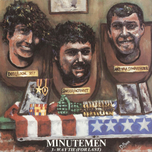Minutemen '3-Way Tie (For Last)' LP Black Vinyl Front