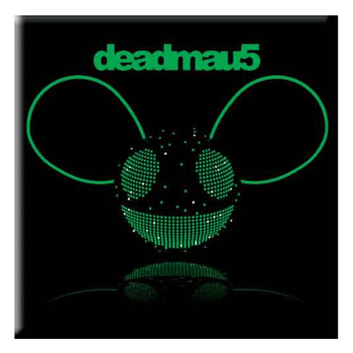 Deadmau5 'Green Head' Fridge Magnet