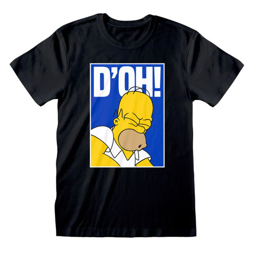 The Simpsons 'D'Oh' (Black) T-Shirt