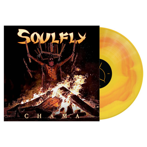 Soulfly 'Chama' LP Yellow Orange Corona Vinyl