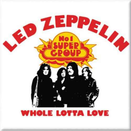 Led Zeppelin 'Whole Lotta Love' Fridge Magnet