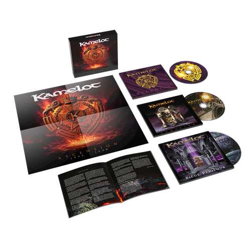 PRE-ORDER - Kamelot 'Ascension (1995 - 1998)' 3CD Deluxe Box Set - RELEASE DATE 19th September 2025