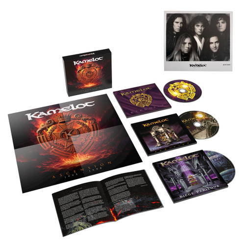 Kamelot 'Ascension (1995 - 1998)' 3CD Deluxe Box Set with SIGNED PHOTOCARD