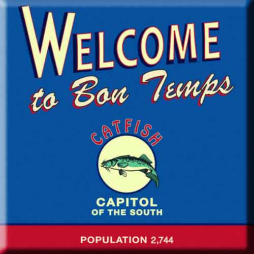 True Blood 'Welcome to the Bon Temps' Fridge Magnet