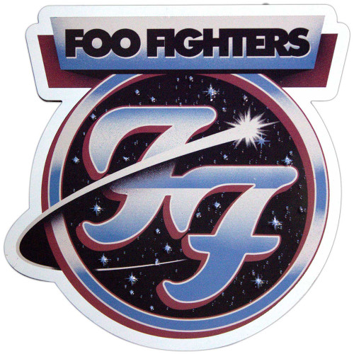 Foo Fighters 'Comet Embossed' Fridge Magnet