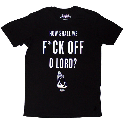 Monty Python 'F Off' (Black) T-Shirt