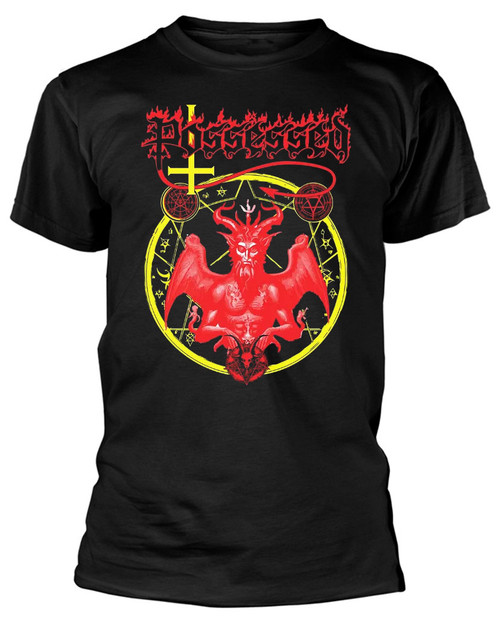 Possessed 'Red Devil' (Black) T-Shirt Front