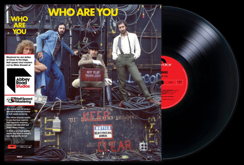 The Who 'Who Are You' (Half Speed Master) LP Black Vinyl