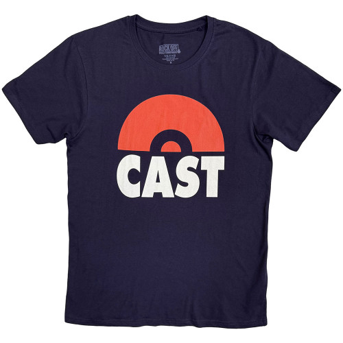 Cast 'Classic Logo' (Blue) T-Shirt