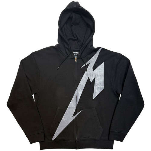 Metallica 'Shrouded' (Black) Zip Up Eco Hoodie