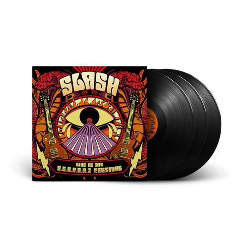 Slash 'Live at the S.E.R.P.E.N.T. Festival' 3LP Black Vinyl