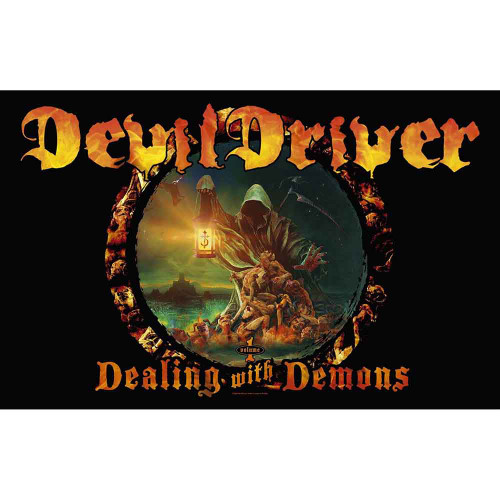 DevilDriver 'Dealing With Demons' Textile Poster