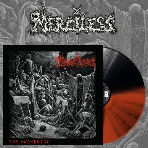 Merciless 'The Awakening' Red Black Split Vinyl