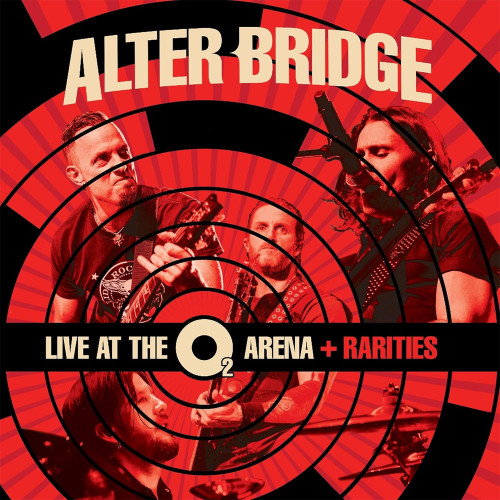Alter Bridge 'Live at The O2 Arena + Rarities' 3CD Digipack Front