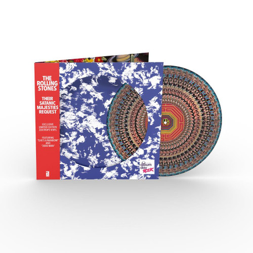 Rolling Stones 'Their Satanic Majesties Request' (National Album Day) LP Zoetrope Vinyl
