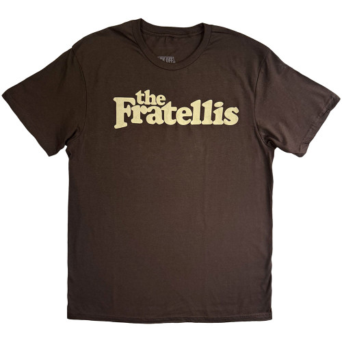 The Fratellis 'Classic Logo' (Brown) T-Shirt