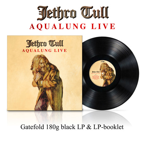 Jethro Tull 'Aqualung Live' (Remaster 2025) LP 180g Black Vinyl