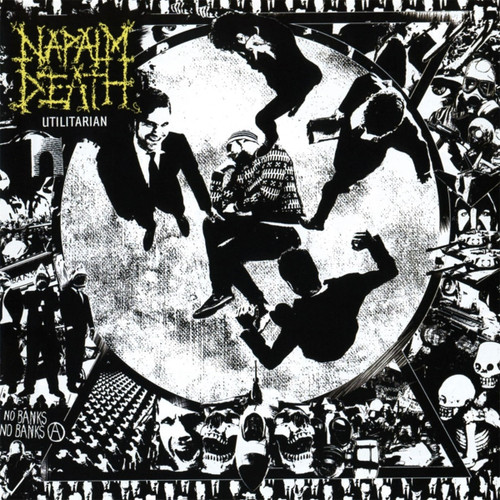 Napalm Death 'Utilitarian' CD Front