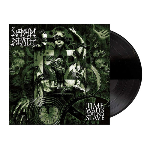 Napalm Death 'Time Waits For No Slave' LP Black Vinyl