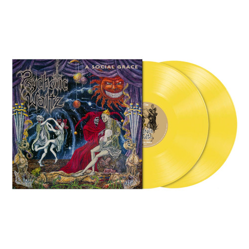 Psychotic Waltz 'A Social Grace' (Reissue 2024) 2LP Lemon Vinyl