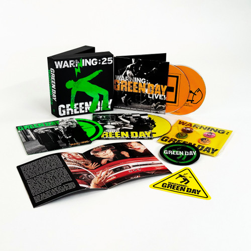Green Day 'Warning' (25th Anniversary) 4CD Box