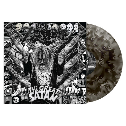 Rob Zombie 'The Great Satan' LP Ghostly Black Vinyl