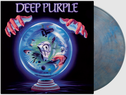 Deep Purple 'Slaves And Masters' LP 180g Translucent Blue Purple Marbled Vinyl