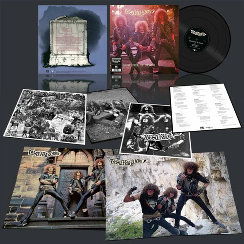 Destruction 'Sentence of Death' (EU cover) LP Black Vinyl