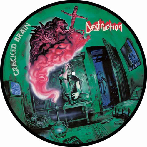 Destruction 'Cracked Brain' LP Black Vinyl