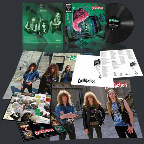 Destruction 'Cracked Brain' LP Black Vinyl