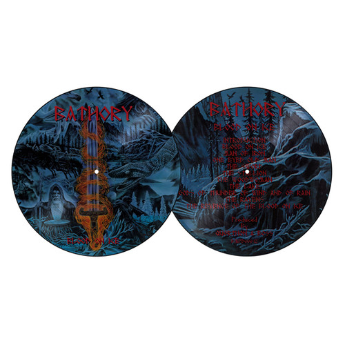 Bathory 'Blood On Ice' LP Picture Disc Vinyl