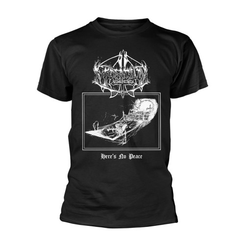 Marduk 'Here's No Peace' (Black) T-Shirt Front