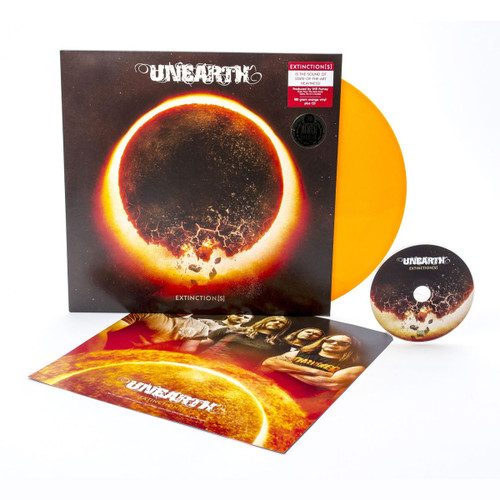 Unearth 'Extinction(s)' LP Orange Vinyl & CD