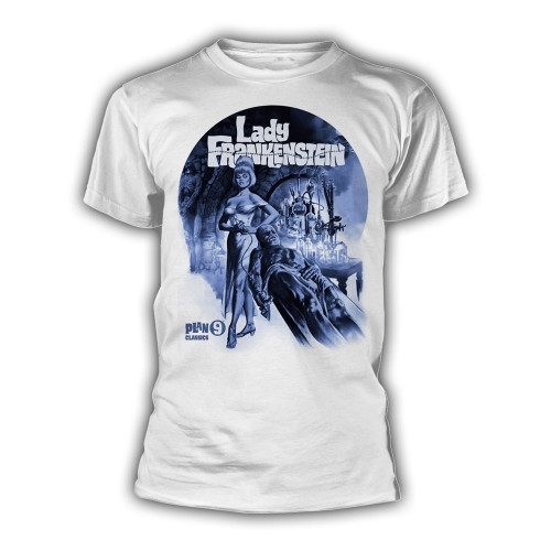 Plan 9 'Lady Frankenstein' (White) T-Shirt Front