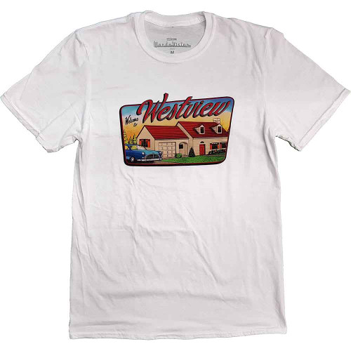 Marvel Comics 'WandaVision Westview' (White) T-Shirt